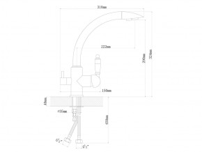 Смесители Florentina Шале бронза в Юрюзани - yuryuzan.mebel74.com | фото 2