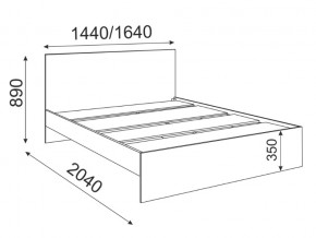 Спальня Осло со шкафом в Юрюзани - yuryuzan.mebel74.com | фото 4