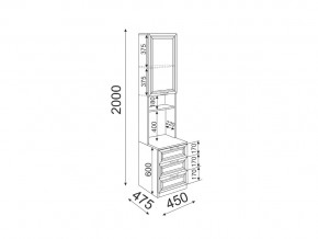 Стеллаж для принтера Остин модуль 10 в Юрюзани - yuryuzan.mebel74.com | фото 2