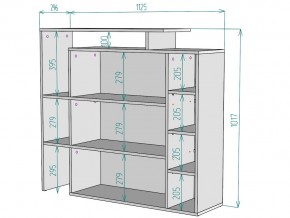 Стеллаж S36 в Юрюзани - yuryuzan.mebel74.com | фото 3