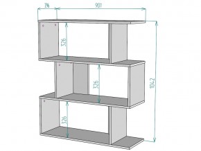 Стеллаж S41 в Юрюзани - yuryuzan.mebel74.com | фото 3