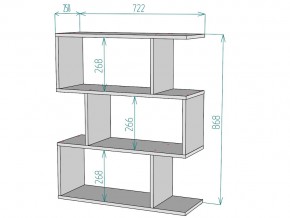 Стеллаж S60 в Юрюзани - yuryuzan.mebel74.com | фото 3