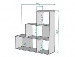 Стеллаж S64 в Юрюзани - yuryuzan.mebel74.com | фото 3