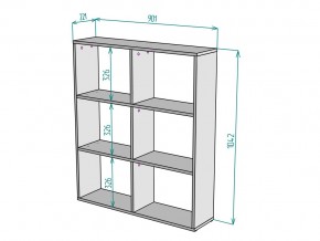 Стеллаж S87 в Юрюзани - yuryuzan.mebel74.com | фото 3