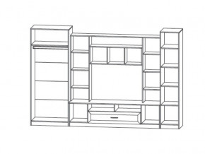 Стенка Прага-1 в Юрюзани - yuryuzan.mebel74.com | фото 2