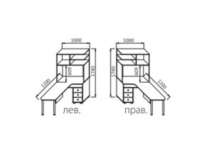 Стол для компьютера-2 СК-2 ЛДСП в Юрюзани - yuryuzan.mebel74.com | фото 2