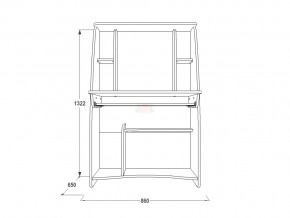 Стол компьютерный СК 3 млечный дуб в Юрюзани - yuryuzan.mebel74.com | фото 2