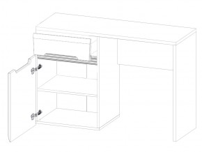 Стол туалетный S205-ТОL1D1S Ацтека белый в Юрюзани - yuryuzan.mebel74.com | фото 2