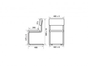 Стул Sylwia chrome Z11 в Юрюзани - yuryuzan.mebel74.com | фото 2