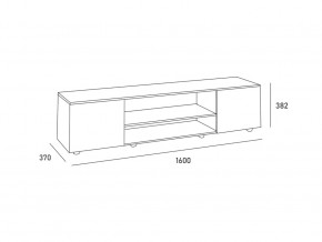 ТВ-Тумба MODUL 1600 в Юрюзани - yuryuzan.mebel74.com | фото 2