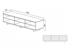 Тумба для ТВА Moderno-1800 Ф4 в Юрюзани - yuryuzan.mebel74.com | фото 4