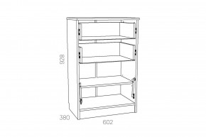 Тумба Оливия НМ 040.45 Х в Юрюзани - yuryuzan.mebel74.com | фото 2