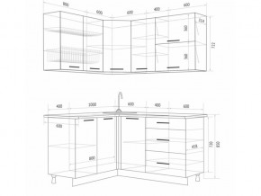 Угловой кухонный гарнитур Флоренс Грин в Юрюзани - yuryuzan.mebel74.com | фото 5